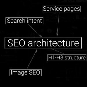 Arquitectura SEO en página de servicios